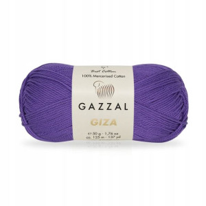 Włóczka Gazzal Giza 2468 / fiolet