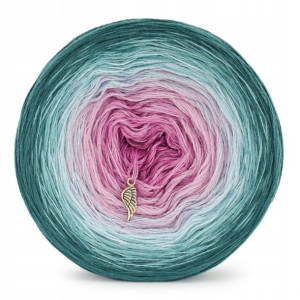 Włóczka KOKONEK Merino 618 Morski/patyna/lodowy bł