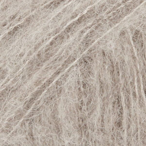 Włóczka Drops Brushed Alpaca Silk 02 / jasny szary