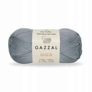 Włóczka Gazzal Giza 2454 / szary
