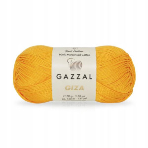 Włóczka Gazzal Giza 2464 / słonecznik