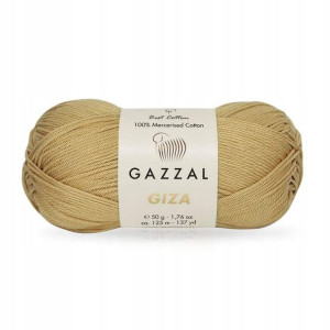 Włóczka Gazzal Giza 2452 / ciepły beż