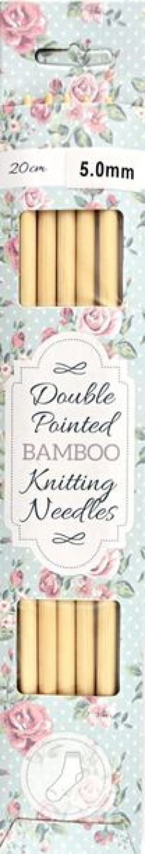 Druty bambusowe do skarpet 20 cm - 5,0 mm; 20cm