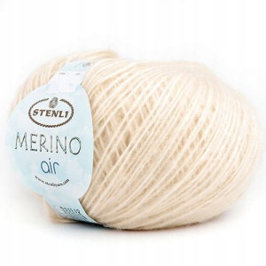 Włóczka Stenli Merino Air 002 / nude
