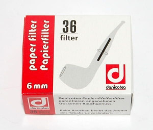 Filtry Denicotea 6mm 36szt