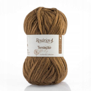 Włóczka fantazyjna Rosarios 4 Tentacao 19 brąz