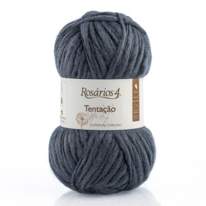 Włóczka fantazyjna Rosarios 4 Tentacao 37 szary