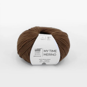 Włóczka Gabo Wool My Time Merino 9121 kasztanowy