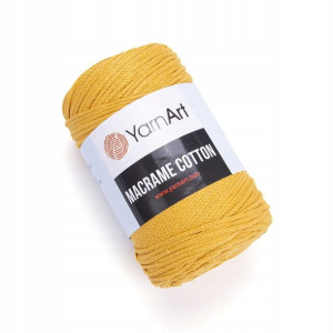 Sznurek YarnArt Macrame Cotton 3mm 796 słonecznik