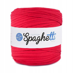 T-shirt Yarn Cotton Spaghetti czerwień