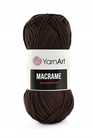 Sznurek poliestrowy YarnArt Macrame 1,5 157 brąz