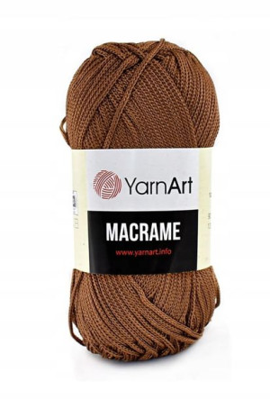 Sznurek poliestrowy YarnArt Macrame 1,5 151 orzech