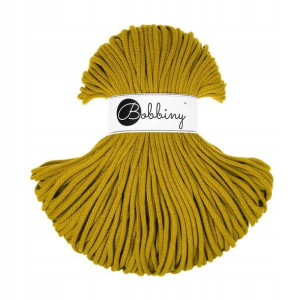 Sznurek pleciony Bobbiny 5mm 100m Curry