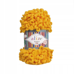 Włóczka Alize Puffy Fine 82 / musztarda