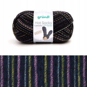 Włóczka skarpetkowa Gründl Hot Socks Lonato 4-fach