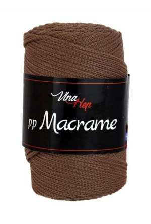 Sznurek poliester Vlna-Hep Macrame 2,5mm 4228 brąz