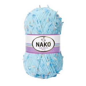 Włóczka fantazyjna Nako Kar Tanesi Baby 60315 błęk