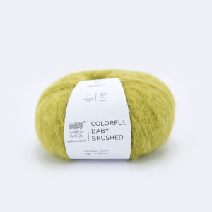 Włóczka Gabo Wool Colorful Baby Brushed 7178 limon