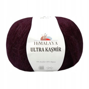 Włóczka Himalaya Ultra Kasmir 805 / wino