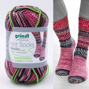Włóczka skarpetkowa Gründl Hot Socks Simila 303