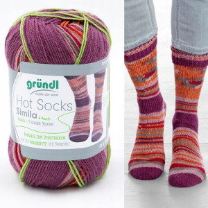 Włóczka skarpetkowa Gründl Hot Socks Simila 403