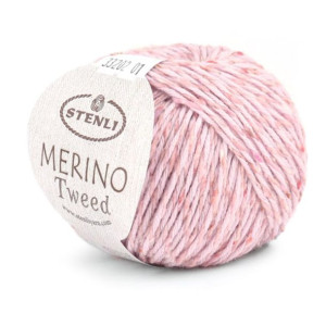 Włóczka Stenli Merino Tweed 33202 brudny róż