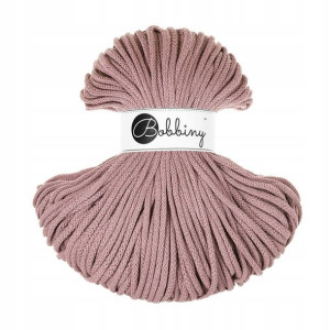 Sznurek pleciony Bobbiny Premium Wrzosowy 5mm 100m
