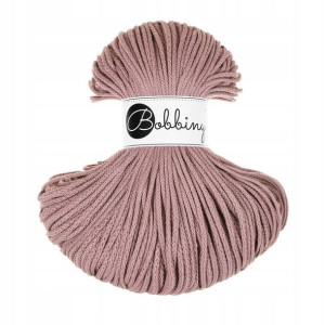 Sznurek pleciony Bobbiny Junior Wrzosowy 3mm 100m