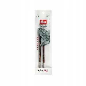 Druty wymiennych żyłek PRYM Natural drewniane 4,0