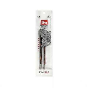 Druty wymiennych żyłek PRYM Natural drewniane 4,5