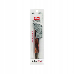 Druty wymiennych żyłek PRYM Natural drewniane 5,5