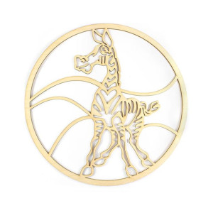 Baza obręcz do łapaczy snów ZEBRA 30cm obręcz 10mm