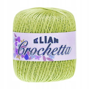 Kordonek Elian Crochetta 3231 / zielony groszek