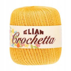 Kordonek Elian Crochetta 3216 / ochra