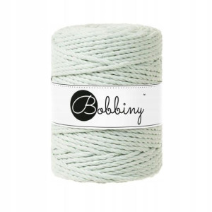 Sznurek makrama Bobbiny 5mm 3PLY Jasny zielony