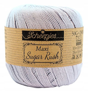 Kordonek Scheepjes Maxi Sugar Rush 399 liliowa mgł