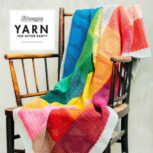 Wzór szydełko Koc Rainbow Dots Blanket angielski