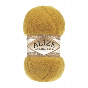 Włóczka Alize Angora Gold 02 / musztarda