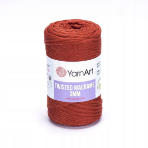Sznurek YarnArt Twisted Macrame 3mm 785 /rdza