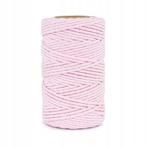 Sznurek do MAKRAMY skręcany 2mm / 50m / pastelowy