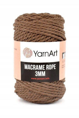 Sznurek YarnArt Macrame Rope 3mm 788 / orzech