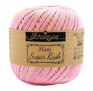 Kordonek Scheepjes Maxi Sugar Rush - 222 tulipan