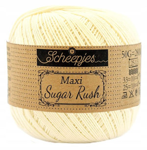 Kordonek Scheepjes Maxi Sugar Rush - 101 b. świecy