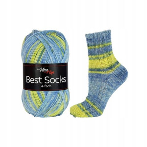 Włóczka skapetkowa Vlna-Hep Socks Best 4-fach 7322