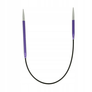 Druty z żyłką KnitPro Zing 3,75 mm; 25 cm