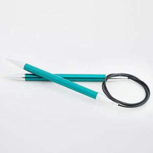 Druty z żyłką KnitPro Zing 8,0 mm; 150 cm