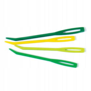 Igły do wełny KnitPro / mix zieleń / 4 szt.