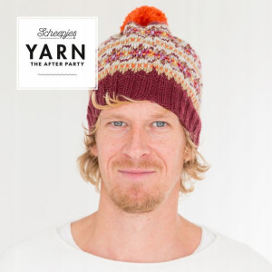Wzór druty Czapka Autumn Colours Bobble angielski