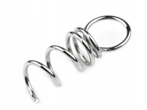 Haczyk wkręcany do styropianu 10x30mm platyna 1szt