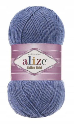 Włóczka ALIZE COTTON GOLD - 374 jeans melanż